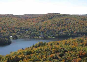 Lac vu du Mont Corbeau